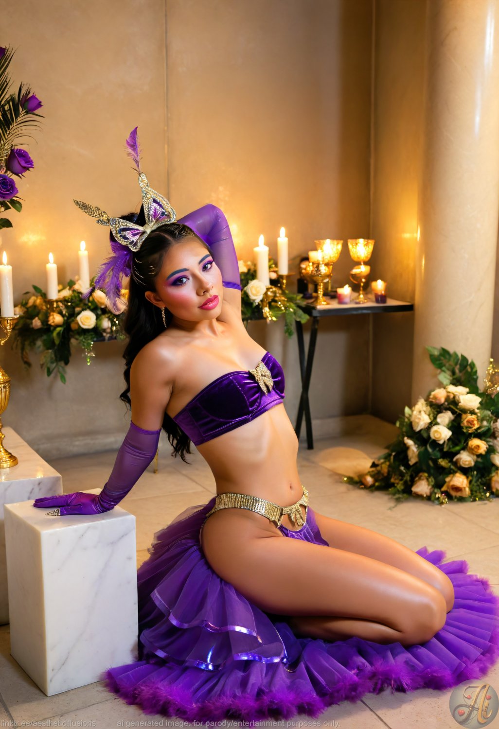 AI Celeb Deepfake - Xochitl Gomez at Mardi Gras #XnaoS9mp